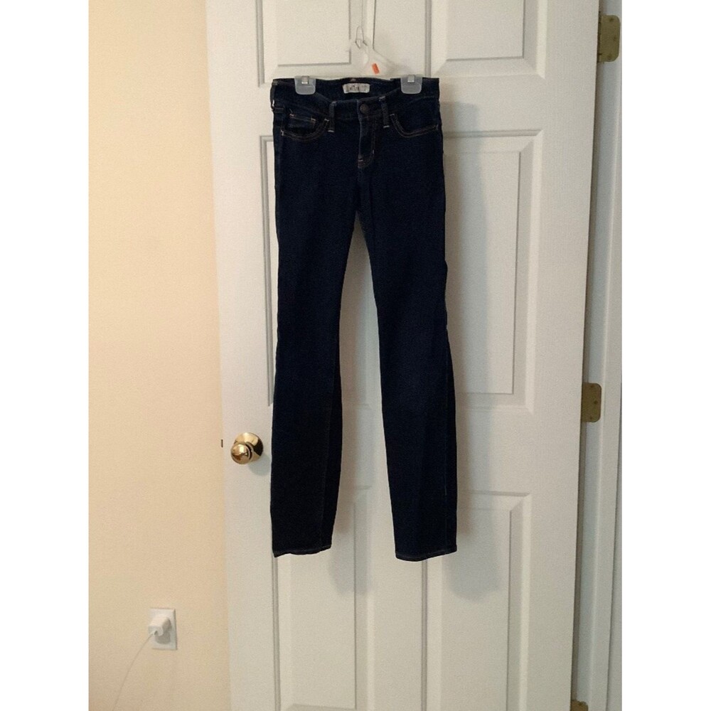Hollister skinny jeans dark wash Size 1R